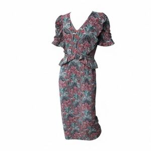 Ella Moon Quinn Floral Flutter Sleeve Maxi Dress‎